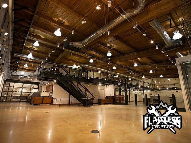 Interior of the Art Gym Project building.